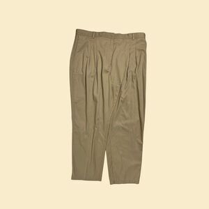 Vintage 70s/80s womens highrise trousers, size 40 (40" waist)  A.D. Sport slacks